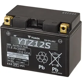 YUASA YTZ12S 12V 11Ah 210A - Wartungsfrei & Leistungsstark