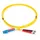 Digitus LWL Patchkabel, LC ST SM OS2 09/125 - 1 m