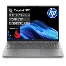 HP OmniBook 3 NGAI 16-bz0354ng Snapdragon X X1-26-100 16 GB RAM 512 GB SSD Win11 Home