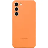 Samsung Silicone Case für Galaxy S23+ Orange