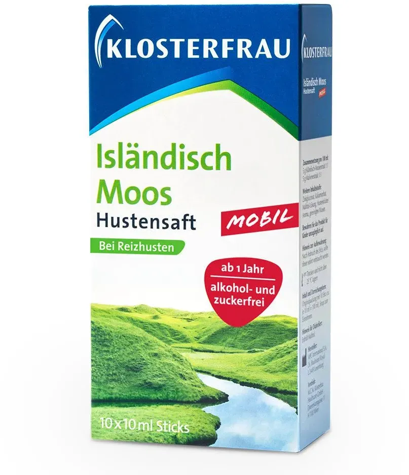 KlosterFrauen Isländisch Moos Hustensaft 'mobil' 100 ml 100 ml Hustensaft