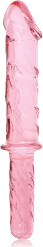 NEBULA SERIES - Modell 24 Dildo aus Borosilikatglas, 28,5 cm Ø 5 cm - Rosa