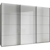 Wiemann Schwebetürenschrank Kos 300 x 217 cm Glas Weiß