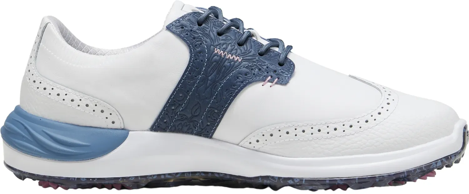 Puma Golfschuhe Phantomcat Nitro, weiss/blau