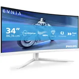 Philips Evnia 34M2C5501A 86,36cm (34") WQHD VA Curved Gaming Monitor 21:9 HDMI/DP/USB 180Hz 0.5ms Ambiglow