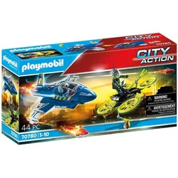 Playmobil Polizei-Jet: Drohnen-Verfolgung