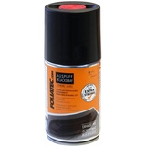 FoliaTec Auspuff 2K Lackspray für das Auspuffendrohr- und/oder Blende, Sportwagenoptik, Schwarz Glänzend, 250 ml