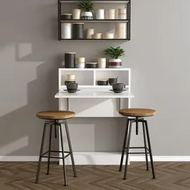 HANAH Home Bracked 70 x 70 x 96 cm weiß