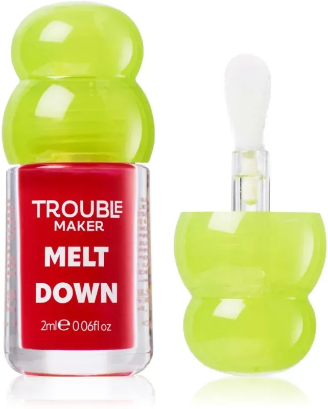 Trouble Maker Melt Down Lip Oil Lippenöl Farbton Overload Pink 3 ml