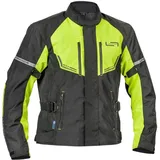 Lindstrands Lomsen Textiljacke Schwarz/Neon-Gelb 50