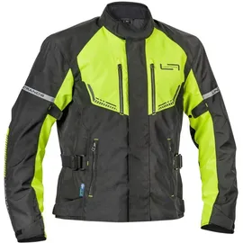 Lindstrands Lomsen Textiljacke Schwarz/Neon-Gelb 50
