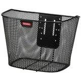 KLICKfix Fahrradkorb Festkorb mit Halter Vorne, 0397A, 25 x 36 x 26 cm