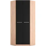 »Barcelona Kleiderschrank Ecklösung Raumwunder« in 2 Tiefen Schrank Eckschrank Garderobe