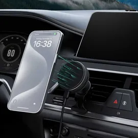 Aukey MagFusion Dash Pro MagSafe Wireless Charging Air Vent Mount -