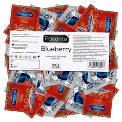 «Blueberry» fruchtige Kondome mit Blaubeer-Aroma (144 Kondome) 144 St