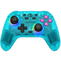 GameSir Neon Teal Multi-Plattform Tri-Mode Connectivity Game Controller Translucent Green