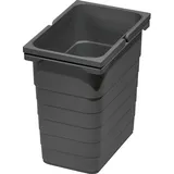 ninka Abfallbehälter 8 l Dunkelgrau