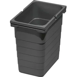 ninka Abfallbehälter 8 l Dunkelgrau