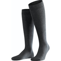 Falke Herren Socken - Family Kniestrümpfe einfarbig Anthrazit 39-42