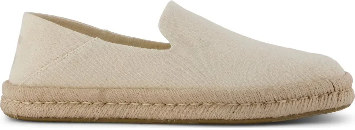 Toms Santiago natural undyed recycled cotton canvas 44
