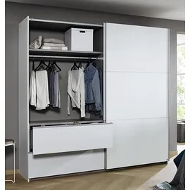 Rauch Kleiderschrank Schwebetürenschrank Sevilla mit 2 Schubkästen 218 cm Breit