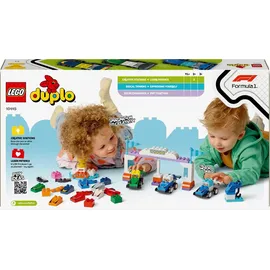 LEGO DUPLO - Team Rennautos mit Rennfahrern