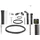 GAH Alberts Maschendrahtzaun 25 m x 175 cm Anthrazit-metallic