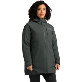Jack Wolfskin Damen Icecape 2l Down Mantel (Größe XL, gruen)