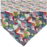 sander table + home Mitteldecke Mitteldecke "Cubes" (1-tlg), Ornamente bunt