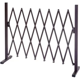 MCW Absperrgitter 35-300 x 103 cm Braun/Aluminium