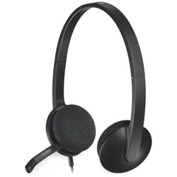 LOGITECH Headset H340, USB, Stereo, schwarz