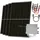 solarway Solarway® 1760W Balkonkraftwerk 1600W komplett Steckdose - neuester 1600 Watt Wechselrichter - Solaranlage Komplettset - 440W Solarmodule & Deye & Zubehör