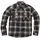 West Coast Choppers Outlaw Flannel Langarmhemd Olive / Beige L