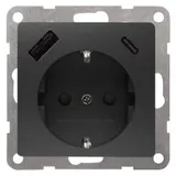 Siemens USB-Steckdose 1 St. carbonmetallic