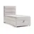 Best For Home Trinity k-4 inkl. Topper 100x200 cm Creme