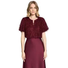Vera Mont Bomberjacke mit Lurexfaden in Deep dahlia), | Gr.: 38,