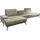 die planbar Recamiere DIE PLANBAR "MP-IN20126 L-Form mit Federkern-Polsterung", grün, B:328cm H:82cm T:190cm, 100% Polyester, Sofas, Recamiere, mit Kopfteilverstellung, optional Sitztiefen- & Armteilverstellung