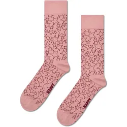 Happy Socks Damen Socken Stars Natural Dye