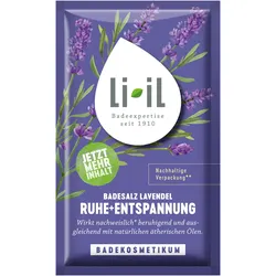 Li-iL Badesalz Lavendel Ruhe+Entspannung
