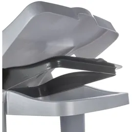 KEEEPER Müllsackständer 60-120 l Silber