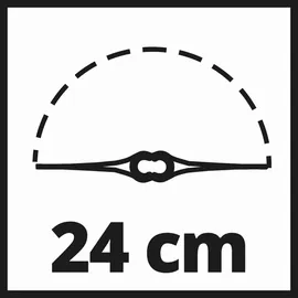 Einhell GC-CT 18/24 inkl. 1 x 2,5 Ah Akku