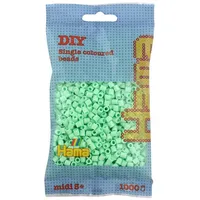 Hama Beutel mit Perlen 1000 St. pastell mint