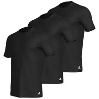 adidas T-Shirt Crew Neck Shirt Active Core Cotton schwarz XXL