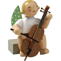 Wendt & Kühn Engel mit Violoncello mehrfarbig