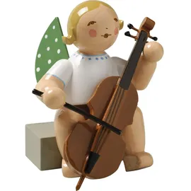 Wendt & Kühn Engel mit Violoncello mehrfarbig