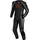 FLM Sports Lederkombi Assen 2-tlg. schwarz/rot 50 – Motorradbekleidung – Sport Motorradbekleidung