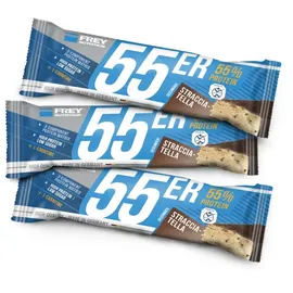 Frey Nutrition 55er Proteinriegel 50g - Straciatella