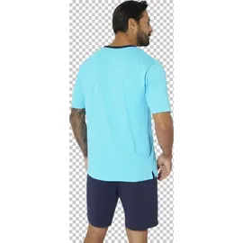 Jan Vanderstorm Shorty Pyjama-Shorts Blau 64/66