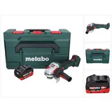 Metabo WVB 18 LTX BL 15-125 Quick Akku Winkelschleifer 18 V 125 mm Brushless + 1x Akku 8,0 Ah + (125 mm)