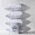 Homescapes Kissenbezug Homescapes 80 x 80 cm Weiss